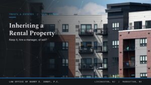 inheriting a rental property