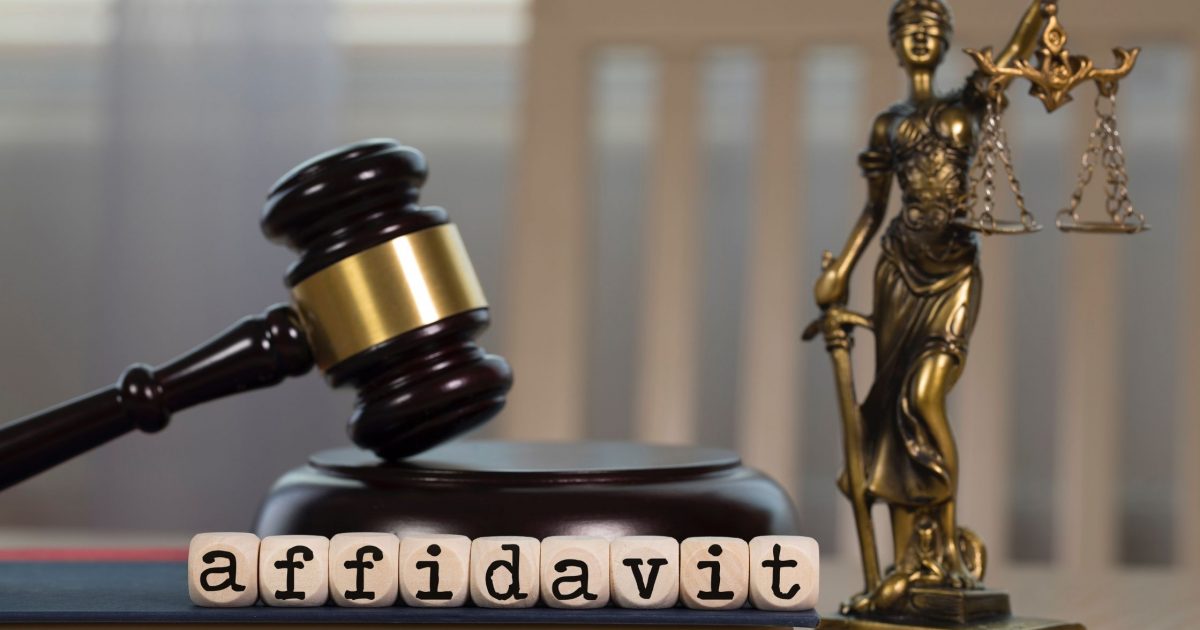 Certificate of Service VS. Affidavit of Mailing